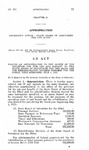 Making an Appropriation to the Office of the Governor for the Use and Benefit of the State Board of Industries for the Blind and for Rehabilitation Division Thereof for the Fiscal Year Beginning July 1, 1955.