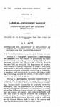 Authorizing the Department of Employment Security to Aqcuire Land and Buildings for Offices and for Housing Equipment.