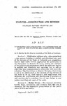 Authorizing the Publication and Distribution of Parts of the Statutes and Annotations Thereto.