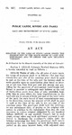 Relating to the Sale of State Lands Under the Jurisdiction of the State Board of Land Commissioners, and to Amend the Law Relating Thereto.