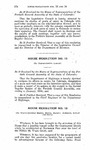 House Resolution No. 13