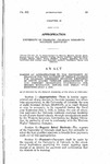 Making an Appropriation to the University of Colorado for the Payment of Certain Charges for Colorado Residents Studying Dentistry in Other States Through Arrangements of the Western Interstate Commission for Higher Education, During the Fiscal Year Beginning July 1, 1956.