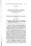 Concerning the State Home and Training School at Grand Junction, Making an Appropriation Therefor, and Repealing 71-4-20 and 71-4-21, Colorado Revised Statutes, 1953.