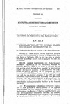 Concerning Colorado Revised Statutes 1953 and Supplements Thereto and to Amend Section 135-3-8 Colorado Revised Statutes 1953.