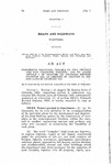 Concerning Turnpikes, Tunnels or Toll Tunnels and the Financing Thereof, and to Amend Article 8 of Chapter 120, Colorado Revised Statutes 1953, As Amended by Chapter 56, Session Laws of Colorado 1954.