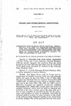 Concerning the Colorado State Hospital; Repealing 71-3-2, 71-3-3 and 71-3-4, Colorado Revised Statutes, 1953; Levying a Tax for Building Purposes at Said Institution; and Authorizing the Issuance of Anticipation Warrants Against Future Collections of Said Tax.