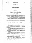 To Provide for the Payment of the Ordinary Operating Costs of the Legislative, Executive and Judicial Departments of the State of Colorado, and of Its Agencies and Institutions, for and During the Fiscal Year Beginning July 1, 1957.