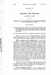 Relating to the Voting by Absentee Voters, and the Method of Tallying Such Votes in Counties or Cities and Counties Where Voting Machines Are Used.