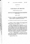 Relating to Water and Authorizing an Appropriator to Divert at Alternate Points the Volume of Water to Which He is Entitled.