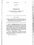 Making an Appropriation to the State Division of Planning from the Capitol Building Fund for the Purpose of Making Major Alterations in the State Capitol Annex Building.