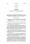 To Amend 22-1-4 and 22-1-5, Colorado Revised Statutes 1953, Concerning Department and Neglected Children.