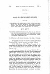 To Amend Subsections 82-1-3 (12), 82-6-3 (3) (a) 82-6-3 (3)(b) and to Add Article 13 to Chapter 82, Colorado Revised Statutes 1953, Concerning Unemployment Compensation.