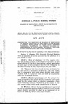 Concerning the Election of Boards of Education in School Districts of the First Class Having a School Population of More Than Seventy Thousand, Elections to Create Bonded Indebtedness in Such School Districts and Providing Procedures Realating Thereto