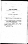 Relating to Banks and Banking and Repealing Article 8, Chapter 14, Colorado Revised Statutes 1953