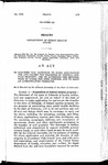 To Empower the Governer to Make Application For and Secure the Transfer of Federal Surplus Property and to Authorize the Expenditure of Funds for Such Prupose, and to Make an Appropriation Therefor