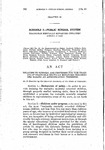 Relating to Schools, and Providing for the Training of Trainable Mentally Retarded Children and Making an Appropriation Therefor.