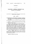 Concerning the Assessment of Property of Public Utilities, and the Use of Documents Supplied the Colorado Tax Commission by Such Public Utilities.