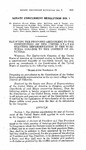 Senate Concurrent Resolution No. 1Â - Ratifying the Proposed Amendment to the Consitution of the United States Granting Representation in the Electoral Collefe to the District of Columbia.