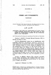 Amending the Penalty Provisions of 40-22-2, Colorado Revised Statutes 1953, Relating to the Crime of Intentional Injury to or Interference with Property.