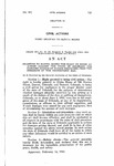 Granting to Oletta Moore The Right to Bring an Action Against The State of Colorado for Damages Caused by Floods Resulting From The Breaking of the Georgetown Dam.