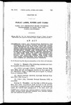 Concerning Parks and Recreation, Providing for Transfer of Powers, Duties, Functions, Funds, and Properties of the State Park and Recreation Board to the Game and Fish Department, Herein Redesignated the Game, Fish, and Parks Commission, Dissolving the State Parks and Recreation Board, and Creating Within the Game, Fish, and Park Department the Parks Cash Fund and Making an Appropriation Thereto.