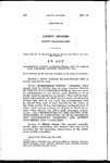 Concerning County Commissioners, and to Amend 35-3-6, Colorado Revised Statutes 1953.