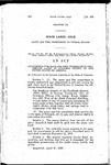 Authorizing the Game and Fish Commission to Sell Certain Lands in Gunnison County to the United States of America