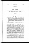 Granting to James A. Seibert, III, a Minor, and Thelma L. Seibert and James A. Seibert, Parents of Said Minor, the Right to Bring an Action Against the State of Colorado for Damages for Personal Injuries, and Other Expenses Incurred Thereby, as a Result of Malfunction of Traffic Light on State Highway