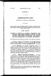 Creating a Division of Natural Resources; Designating the Commissioner of Mines as the Natural Resources Coordinator and Providing for His Functions and Duties; and Abolishing the Department of Natural Resources.