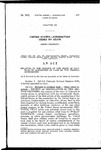 Relating to the Consent of the State of Colorado to Acquisition of Land by the Federal Government.