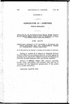 Repealing Article 18 of Chapter 8, Colorado Revised Statutes 1953, and Amendments Thereto, Concerning Vibrio Research