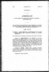 Making a Supplemental Appropriation to the State Home and Training School at Ridge, Colorado