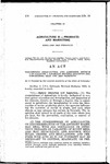 Concerning Agriculture, and Amending Article 9 of Chapter 7, Colorado Revised Statutes 1953, Concerning Bees and Bee Products.