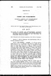 Relating to Crimes and Punishments, Defining Certain Acts of Larceny, and Repealing 40-5-6, Colorado Revised Statutes 1953, Relating to Stealing Fowl at Night.