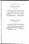 House Resolution No. 6