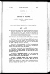 To Detach the County of Elbert From the Fourth Judicial District of the State of Colorado, and to Attach the Said County of Elbert to the Eighteenth Judicial District of the State of Colorado for Judicial Purposes.