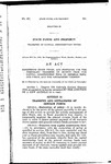 Concerning State Funds, and Providing for the Temporary Transfer of Moneys From the Capital Construction Fund to General Revenue Funds, and the Retransfer Thereof.