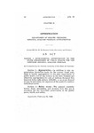 Making a Supplemental Appropriation to the State Department of Public Health for the Pesticide Residual Analysis Program.