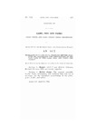 Repealing 62-17-2- and 62-17-4, Colorado Revised Statutes 1963 Concerning the Construction of Certain Dams by the Game, Fish, and Parks Commission.