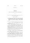 Concerning Public Health and Regulating the Construction of Septic Tanks and Nonmunicipal Waste Disposal Systems in Areas Where County and Districts Health Departments Exist.