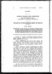 Empowering the Board of County Commissioners of Any County to Designate Areas in the Unincorporated Territory of Such County in Which It Shall Be Unlawful for Any Person to Discharge Firearms Except as Authorized Herein.