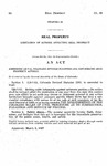 Amending 118-7-15, Colorado Revised Statutes 1963, Concerning Real Property Actions