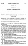 Adding a New Section to Article 1 of Chapter 138, Colorado Revised Statutes 1963 (1965 Supp.), Concerning the Income Tax, and Carryback Adjustments for Net Operating Losses