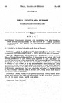 Concerning Wills and Estates; and Providing for the Termination of the Guardianship of the Estate of a Minor, and Distribution of the Assets of the Estate Subject to Court Approval