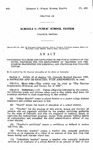 Concerning Teachers and Employees in the Public Schools of the State; Providing for the Employment of Teachers and Prescribing Procedures for Dismissal; and Providing for Teacher Tenure