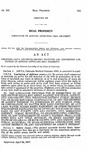 Amending 118-7-1 Colorado Revised Statutes 1963, Concerning Limitation of Actions Affecting Real Property