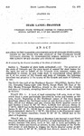 Relating to the Transfer and Conveyance of Certain State Lands, Owned by the State for the Benefit of the Colorado State Veterans Center, to Consolidated School District No. 8, of the County of Rio Grande and State of Colorado