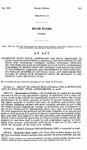 Concerning State Funds, Authorizing the State Treasurer to Make Loans to Departments, Agencies, and Institutions of the State for Temporary Working Captial Purposes; Prescribing Transfers of Moneys from the General Cash Revolving Fund to Departments, Agencies, and Institutions of the State During the Last Quarter of Any Fiscal Year; and Prescribing the Manner in Which Such Transfers Shall be Restored to the General Cash Revolving Fund