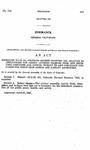 Repealing 72-1-18 (8), Colorado Revised Statutes 1963, Relating to Applications for Agents' Licenses Received from Life Insurance Companies and Notices Thereof to Life Insurance Companies for Which Such Agents are Already Authorized