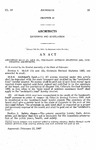 Amending 10-1-6 (1) and (2), Colorado Revised Statutes 1963, Concerning Architects